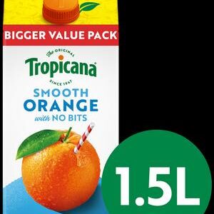 Tropicana Pure Premium Orange Juice, 1.5L