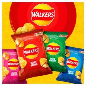 Walkers Ready Salted Crisps, 6 Pack